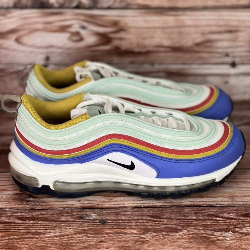 NEW Nike Air Max 97 “MultiColor” (DH5724-100) Women's Size 7 Sneakers Athletic